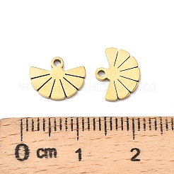 201 Stainless Steel Charms&nbsp;STAS-K310-02G