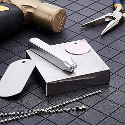 鉄シールスタンプ  スタンピングツール  レザークラフト用  12つの星座模様  双子座  65.5x10mm&nbsp;AJEW-BC0001-05I