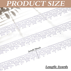 5 Yards Polyester Star Tassel Lace Trim&nbsp;OCOR-ME0001-07