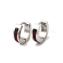 304 Stainless Steel Hoop Earrings&nbsp;EJEW-L302-02P-02