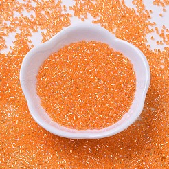 MIYUKIデリカビーズ  シリンダー  日本製シードビーズ  11/0  （db0151)透明なオレンジ色のab  1.3x1.6mm  穴：0.8mm  約10000個/袋  50 G /袋&nbsp;SEED-X0054-DB0151