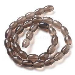 Natural Grey Agate Beads Strands&nbsp;G-B106-B04-01