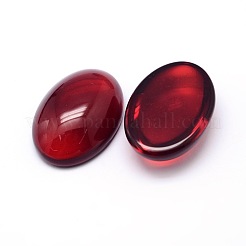 K9 Glass Cabochons Oval Flat Back Cabochons&nbsp;GGLA-L002D-M
