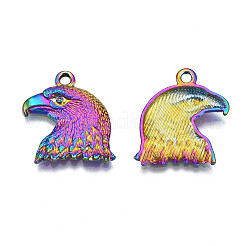 Rainbow Color Alloy Pendants Enamel Settings&nbsp;PALLOY-S180-315