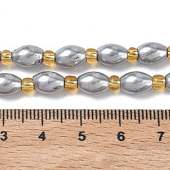 Electroplated Natural Druzy Geode Crystal Beads Strands&nbsp;G-G459-03B-09