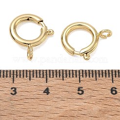Brass Spring Ring Clasps&nbsp;KK-CBA1AE8-05D-G