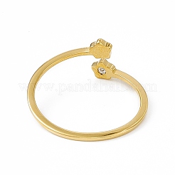 Ion Plating(IP) 304 Stainless Steel Cuff Ring for Women&nbsp;RJEW-C060-36G