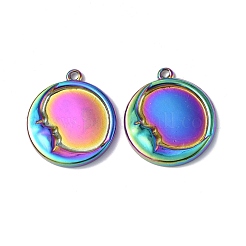 Ion Plating(IP) 304 Stainless Steel Pendants&nbsp;STAS-C066-09M