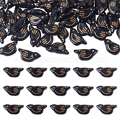 50Pcs Opaque Acrylic Beads&nbsp;MACR-TADJ0001-01E