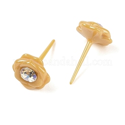 Hypoallergenic Bioceramics Zirconia Ceramic Stud Earrings&nbsp;EJEW-C111-10E