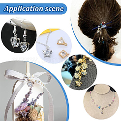100Pcs 10 Styles Rack Plating Eco-Friendly Alloy Charms&nbsp;FIND-YW0008-79