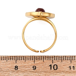 304 Stainless Steel Adjustable Open Cuff Rings&nbsp;RJEW-A071-15G