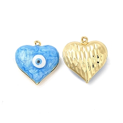 Brass Enamel Pendants&nbsp;KK-E075-03G