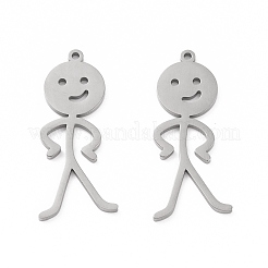 Non-Tarnish 304 Stainless Steel Pendants&nbsp;STAS-C003-06P