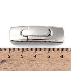 Non-Tarnish 316 Stainless Steel Bayonet Clasps&nbsp;STAS-K282-04P-01