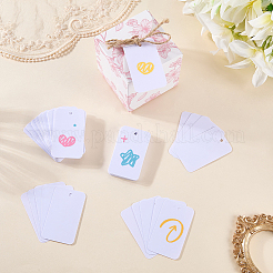 200Pcs Rectangle Blank PVC Price Tags&nbsp;CDIS-SP0001-40C