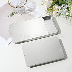 2Pcs Slide Top Tinplate Trinket Storage Boxes&nbsp;CON-SP0001-22B-02