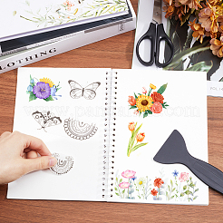 Sticker Collecting Loose-leaf A5 Spiral Bound Notebook&nbsp;AJEW-CP0007-84D