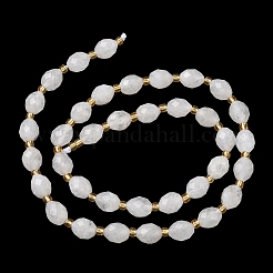 Natural Rainbow Moonstone Beads Strands&nbsp;G-F809-A03-01