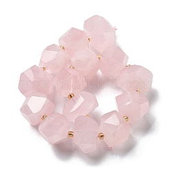 Natural Rose Quartz Beads Strands&nbsp;G-B094-E01-01
