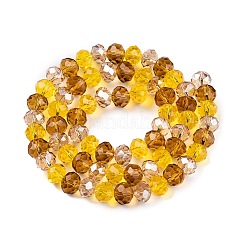 Transparent Glass Beads Strands&nbsp;GLAA-T023-09D