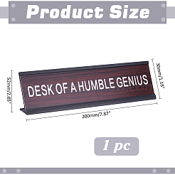 1Pc Aluminum Alloy Table Sign Holders&nbsp;AJEW-ME0001-80