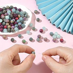 100Pcs 5 Colors Resin Beads&nbsp;RESI-YW0005-50