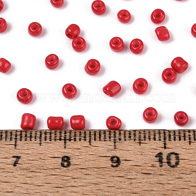 Baking Paint Glass Seed Beads&nbsp;SEED-S002-K5-1