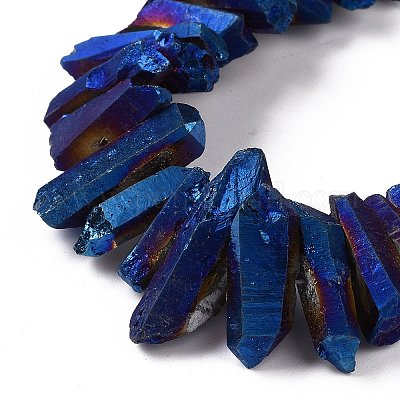 Natural Quartz Crystal Points Beads Strands&nbsp;G-K181-B14-1
