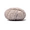 Polyester Yarn, for Weaving, Knitting & Crochet, Light Grey, 1~2mm, about 218.72 Yards(200m)/Skein