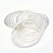 Steel Memory Wire, Bracelets Making, Silver, 22 Gauge, 0.6mm, 60mm inner diameter, 1800 circles/1000g