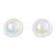 Electroplated ABS Plastic Imitation Pearl Beads&nbsp;KY-N020-09A-01-3