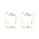 合金ビーズ  長方形  マットシルバーカラー  12.5x10x4mm  穴：2.5mm  7x5mm内径&nbsp;FIND-B038-21B-MS-1