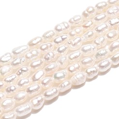 Natural Cultured Freshwater Pearl Beads Strands&nbsp;PEAR-T006-30