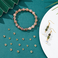 100Pcs 4 Styles Brass Spacer Beads&nbsp;KK-PH0006-68