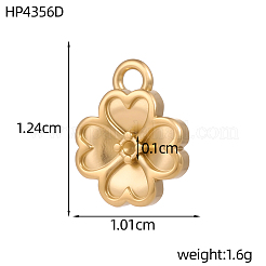 304 Stainless Steel Charms&nbsp;SA-OY001-50G
