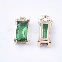 Transparent Glass Charms&nbsp;X-GLAA-T007-13B