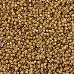 MIYUKIデリカビーズ  シリンダー  日本製シードビーズ  11/0  （db2043)蓄光アーモンド  1.3x1.6mm  穴：0.8mm  約2000PCS /ボトル  10 G /ボトル&nbsp;SEED-JP0008-DB2043