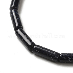 Synthetic Blue Goldstone Beads Strands&nbsp;G-D464-22