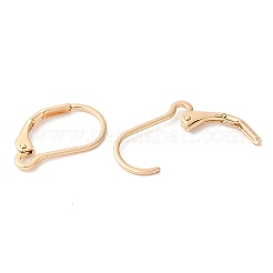Brass Leverback Earring Findings&nbsp;KK-Q770-11G