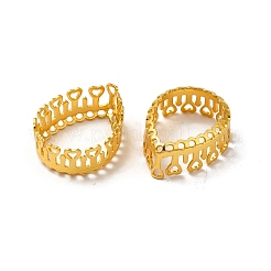 Brass Cabochon Settings&nbsp;KK-G443-02B-G