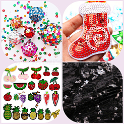 700Pcs 7 Colors UV Plating PVC Plastic Beads&nbsp;FIND-GF0009-55