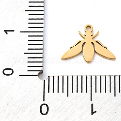 304 Stainless Steel Charms&nbsp;STAS-M105-32G-01