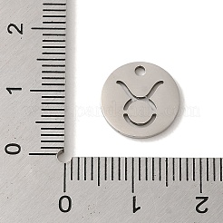 Non-Tarnish 201 Stainless Steel Charms&nbsp;STAS-E217-10P-02