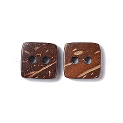 Square Carved 2-hole Basic Sewing Button&nbsp;NNA0YYM