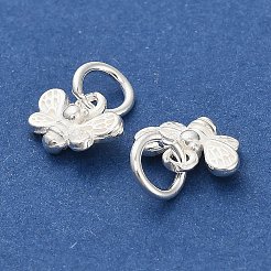 925 Sterling Silver Bees Charms&nbsp;STER-P071-03S