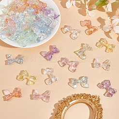 96Pcs 8 Colors Transparent AB Color Acrylic Beads&nbsp;TACR-GO0001-02