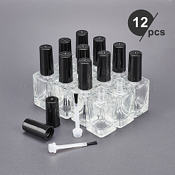Transparent Glass Nail Polish Empty Bottle&nbsp;MRMJ-BC0002-45