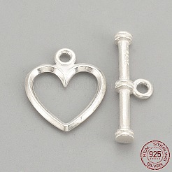 925 Sterling Silver Toggle Clasps&nbsp;STER-S002-61