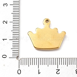 304 Stainless Steel Pendants&nbsp;STAS-I334-14G